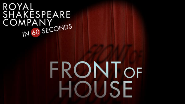 60 seconds Front of House title